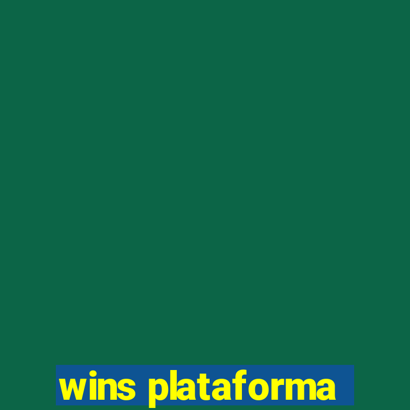 wins plataforma